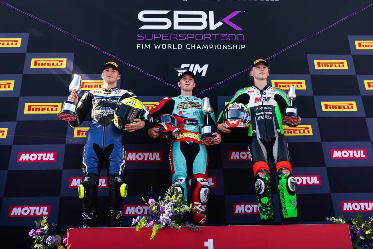 KOVE hace historia: primera marca china campeona del mundo en WSBK SSP300