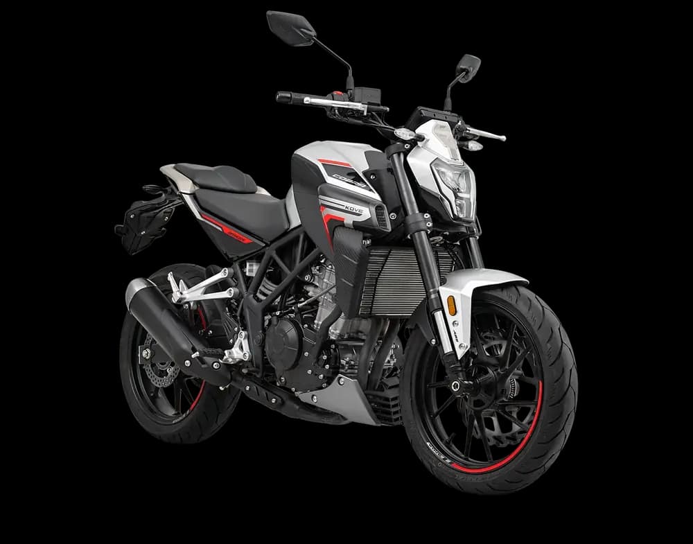 KOVE 350 R in silver