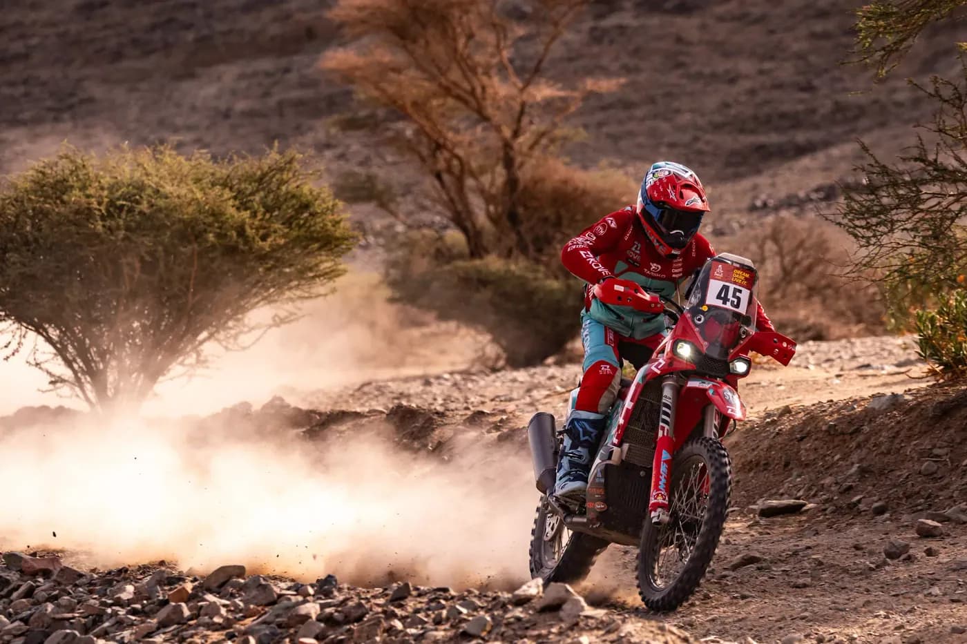 KOVE 450 Rally at the 2026 Dakar